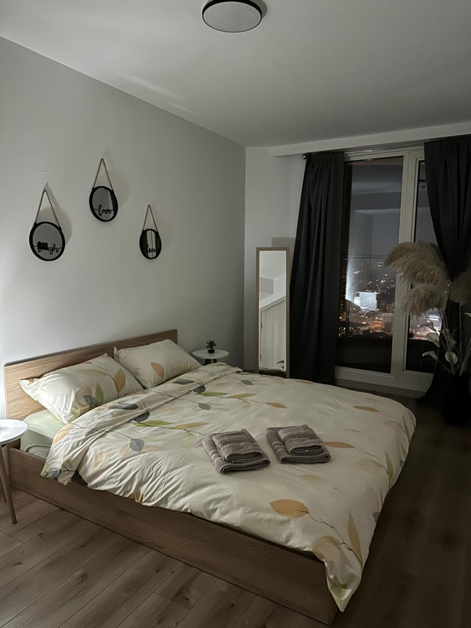 Cevahir Sky City Apartment With Spa, Pool & Fitness Included Skopje Exterior foto